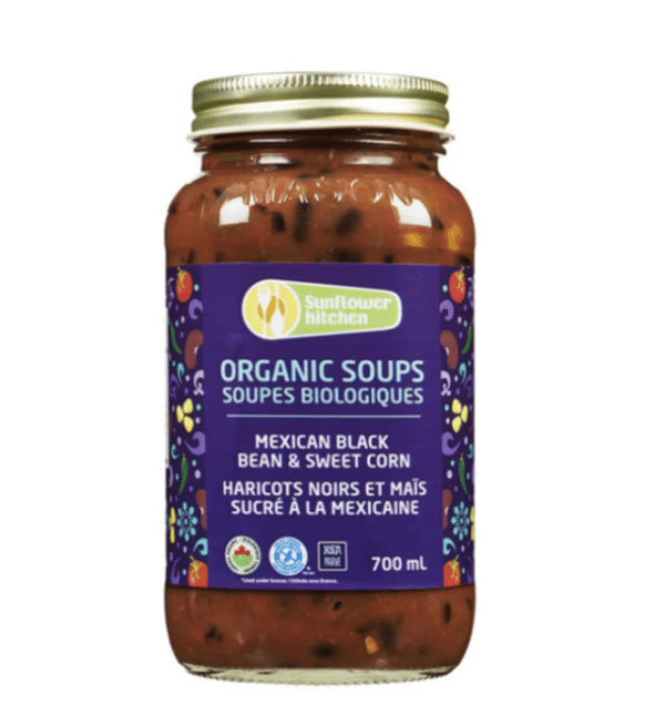 Organic Mexican Black Bean & Sweet Corn Soup, 700 ml